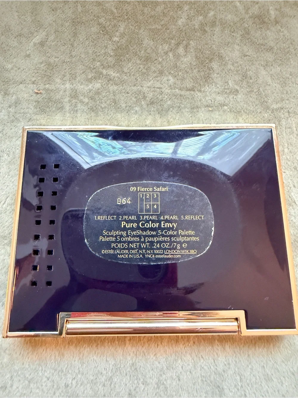 Estee Lauder Six-Shade Eyeshadow Palette - Gold, Champagne, Bronze & Taupe